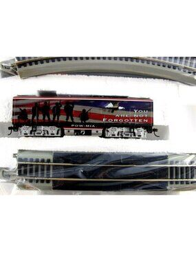 F7B Diesel • Hawthorne Village POW-MIA You Are Not Forgotten w/Bachmann HO Track
